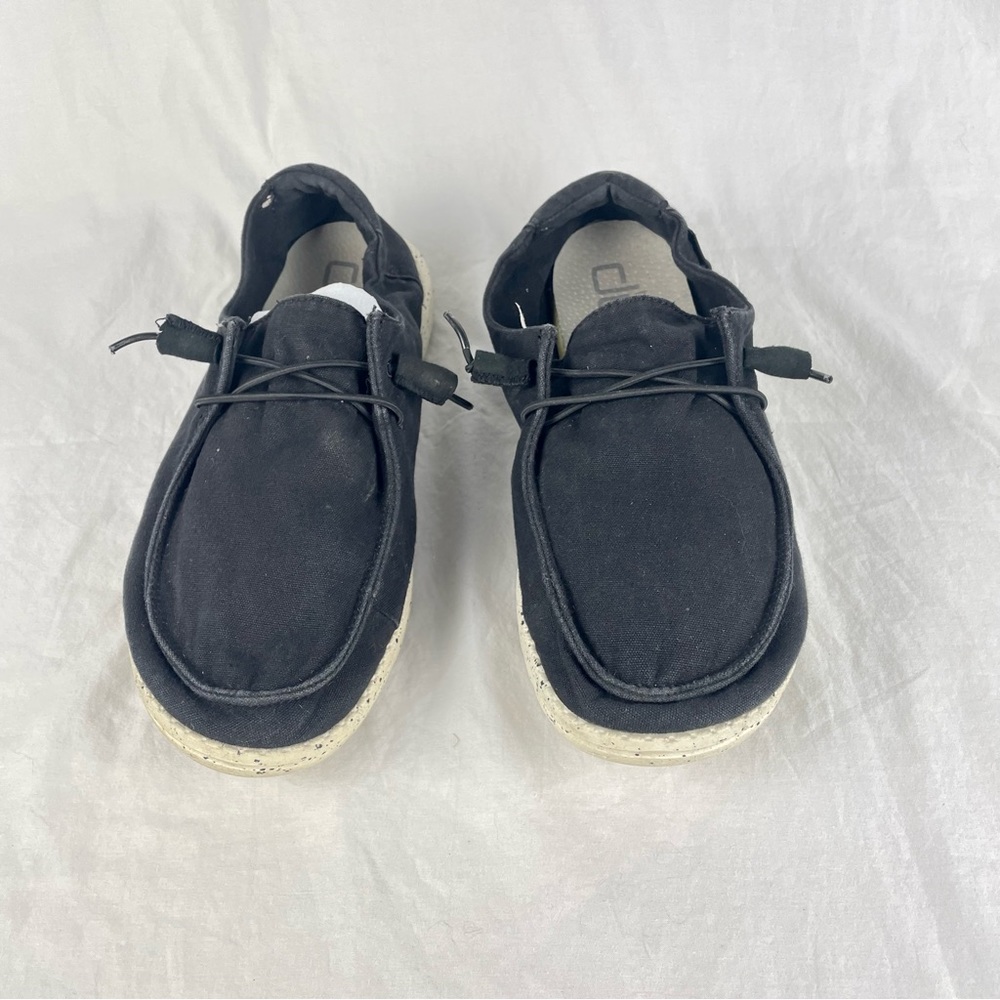 Hey Dude Wendy Black Shoes Womens Size 10